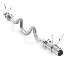 Gryf mocno łamany 4Fizjo 120 cm - 10 kg