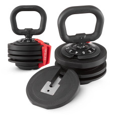 Kettlebell 4Fizjo odważnik regulowany PREMIUM 2-12 kg