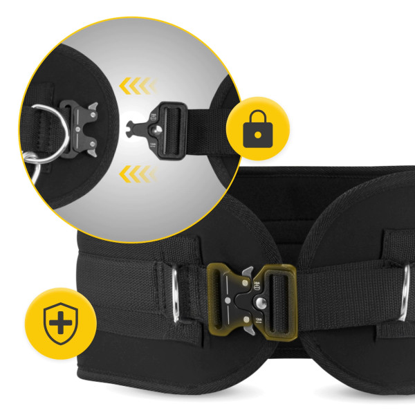 Pas obciążeniowy 4Fizjo Dip Belt 80 cm