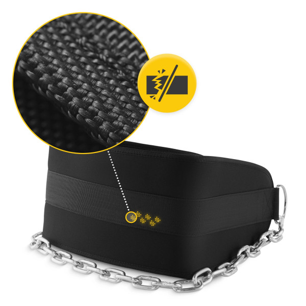 Pas obciążeniowy 4Fizjo Dip Belt 100 cm