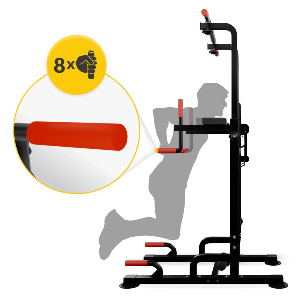 Poręcz wielofunkcyjna 4Fizjo drążek z ławeczką PRO+