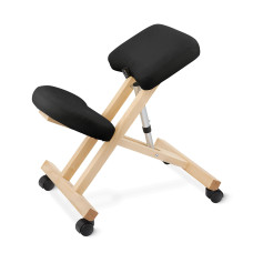 Klękosiad klęcznik do pracy 4Fizjo PURE czarny