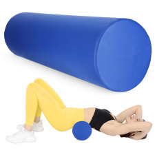 Wałek rehabilitacyjny 4Fizjo kształtka do masażu 100 x 30 cm niebieska