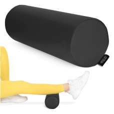 Wałek rehabilitacyjny 4Fizjo kształtka do masażu 30 x 10 cm czarna