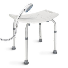 Taboret stołek 4Fizjo pod prysznic prostokątny