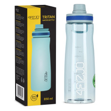 Butelka sportowa 4Fizjo na wodę 850ml niebieska