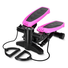 Stepper 4Fizjo z ekspanderami różowy