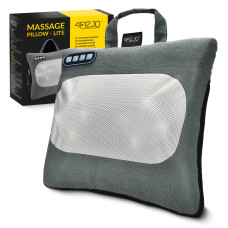 Poduszka masująca 4Fizjo podgrzewana LITE szara