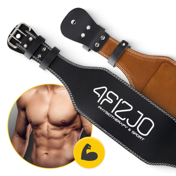 Pas kulturystyczny 4Fizjo do podnoszenia ciężarów M