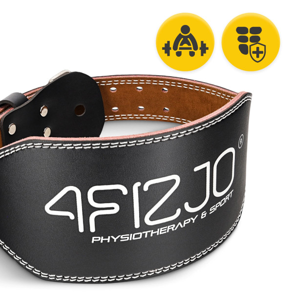 Pas kulturystyczny 4Fizjo do podnoszenia ciężarów M