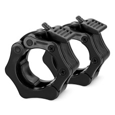 Zaciski na gryf olimpijski 4Fizjo szczękowe 50 mm czarne