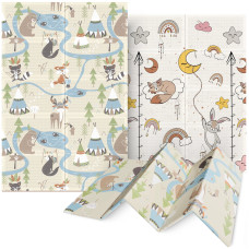 Mata edukacyjna dla niemowląt 4Fizjo Boho dream 180 x 120 cm