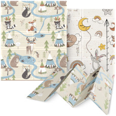 Mata edukacyjna dla niemowląt 4Fizjo Boho dream 180 x 150 cm