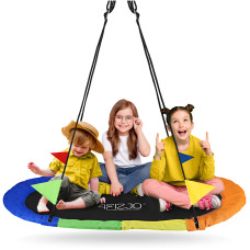 Huśtawka ogrodowa 4Fizjo Bocianie Gniazdo dla dzieci 165 cm