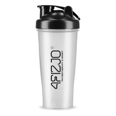 Shaker sportowy 4Fizjo PRO do odżywek z siateczką 650 ml