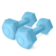 Hantelki bitumiczne 4Fizjo do ćwiczeń 2 x 0,5 kg