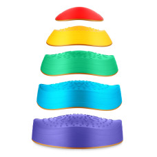 Kamienie sensoryczne 4Fizjo dla dzieci zestaw 5 szt.