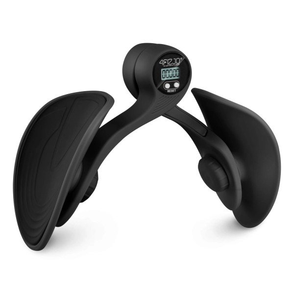 Motylek do ćwiczeń ud i mięśni dna miednicy 4Fizjo z licznikiem czarny