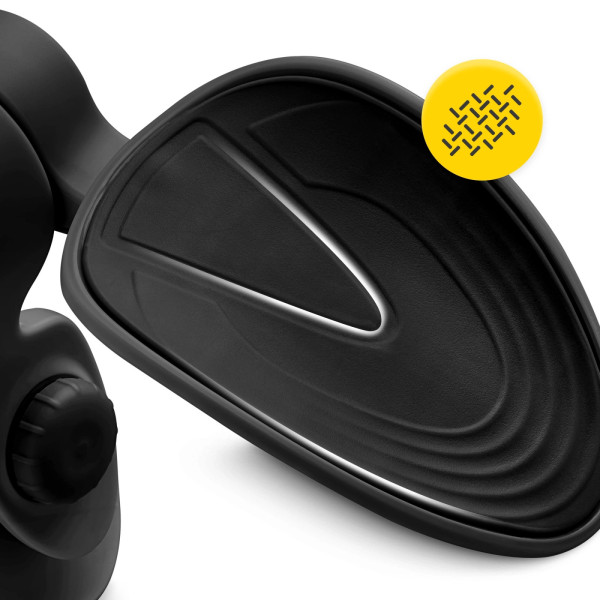 Motylek do ćwiczeń ud i mięśni dna miednicy 4Fizjo z licznikiem czarny