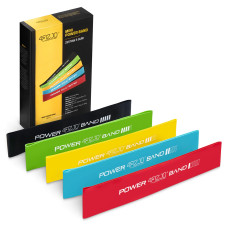 Zestaw 5 gum do ćwiczeń 4Fizjo MINI POWER BAND