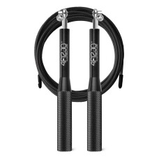 Skakanka regulowana 4Fizjo z łożyskami SPEED czarna