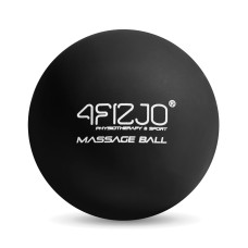Piłka do masażu 4Fizjo Lacrosse Massage Ball czarna