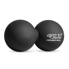 Podwójna piłka do masażu 4Fizjo DOUBLE BALL czarna