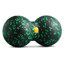 Podwójna piłka do masażu 4Fizjo EPP 8 cm zielona