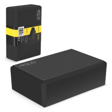 Kostka piankowa 4Fizjo do jogi czarna