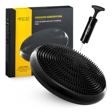 Poduszka sensomotoryczna 4Fizjo PRO+ 33cm czarna