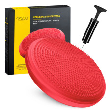 Poduszka sensomotoryczna 4Fizjo MED+ 33 cm czerwona