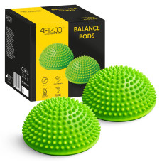 Półkule sensoryczne 4Fizjo do rehabilitacji 2 szt. zielone