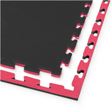 Mata ochronna piankowa 4Fizjo PUZZLE na podłogę 100 x 100 cm czerwona