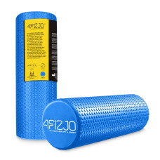 Wałek do masażu 4Fizjo z wypustkami CARE+ 45 cm niebieski