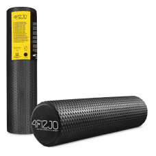 Wałek do masażu 4Fizjo z wypustkami CARE+ 60 cm czarny