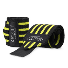 Opaski na nadgarstki 4Fizjo 2 szt. żółte