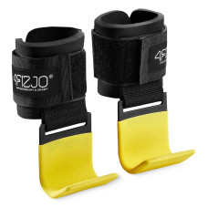 Haki treningowe 4Fizjo uchwyty do podciągania żółte