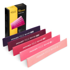 Zestaw 5 gum do ćwiczeń 4Fizjo MINI POWER BAND
