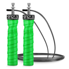 Skakanka bokserska 4Fizjo z obciążeniem 3 m zielona