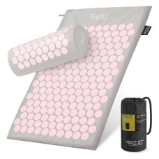 Mata do akupresury 4Fizjo z poduszką klasyczna różowa