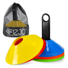 Pachołki treningowe 4Fizjo elastyczne 50 szt.