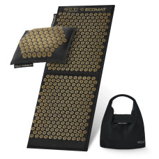 ECO Mata do akupresury 4Fizjo z poduszką XL czarna