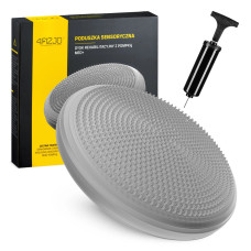 Poduszka sensomotoryczna 4Fizjo MED+ 33 cm szara