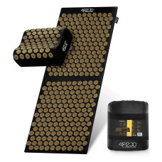 ERGO Mata 4Fizjo do akupresury z poduszką XL czarna