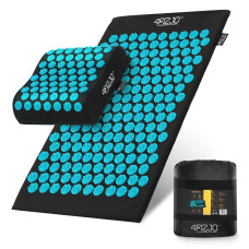 ERGO Mata 4Fizjo do akupresury z poduszką niebieska