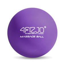 Piłka do masażu 4Fizjo Lacrosse Massage Ball fioletowa