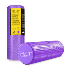 Wałek do masażu 4Fizjo z wypustkami CARE+ 45 cm fioletowy