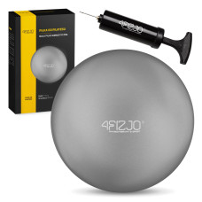Piłka do pilatesu i rehabilitacji 4Fizjo 22 cm szara