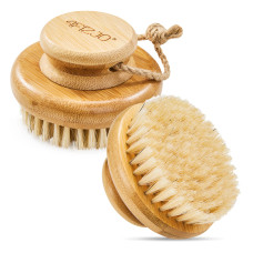 Szczotka do masażu ciała 4Fizjo na sucho do skóry wrażliwej