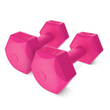 Hantelki bitumiczne 4Fizjo do ćwiczeń 2 x 1 kg